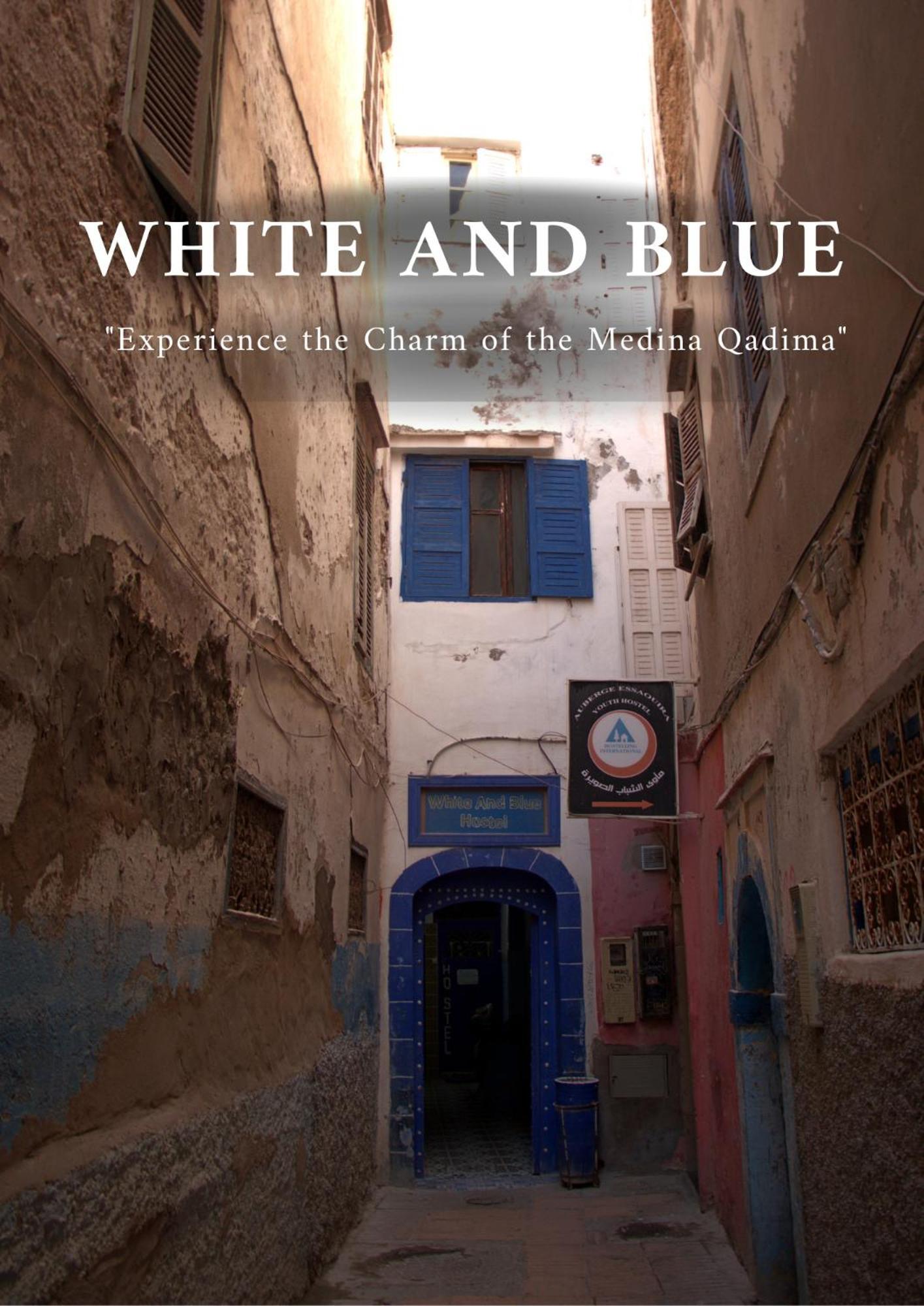 White And Blue